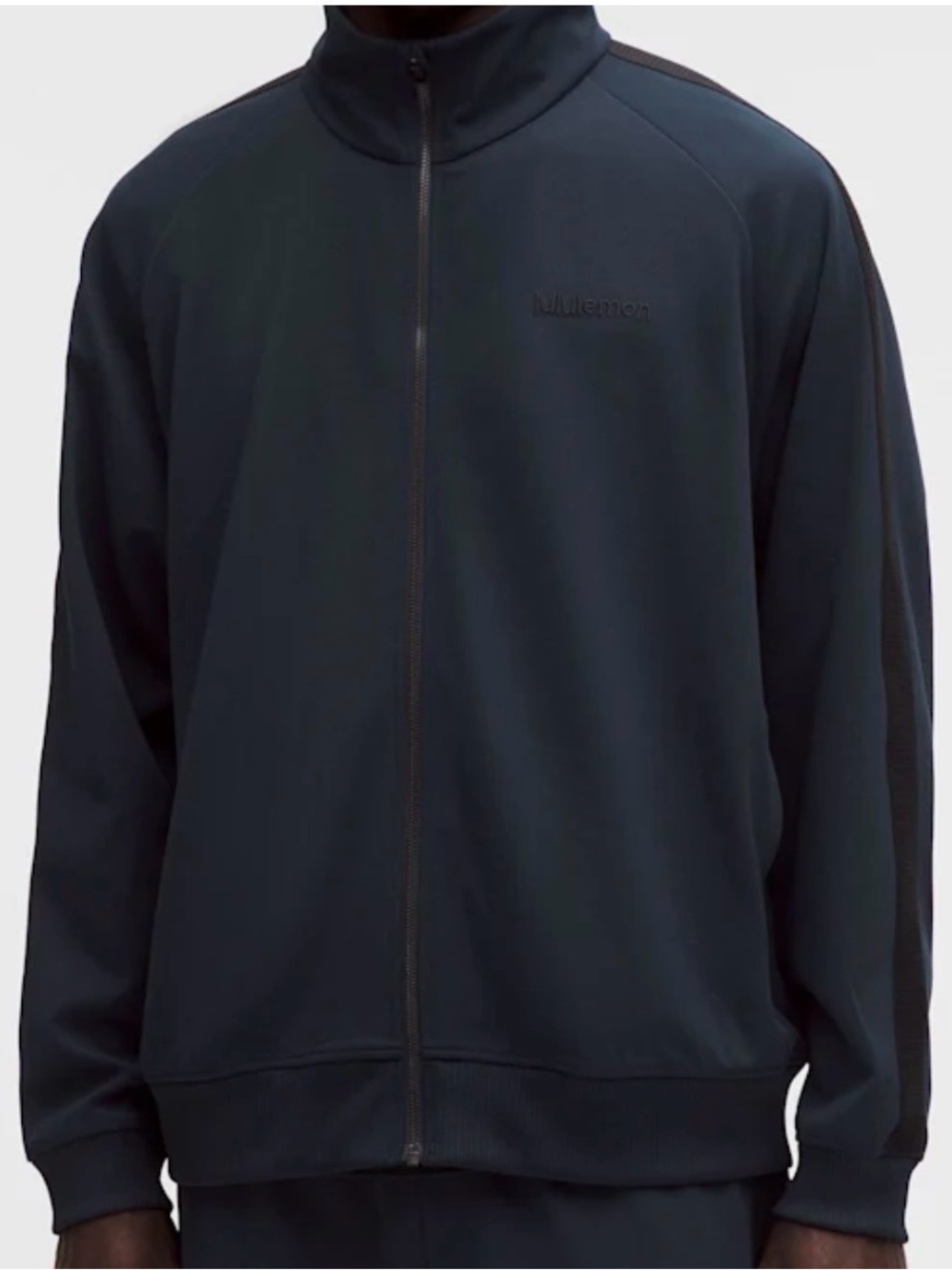 NWT Lululemon Pique Relaxed-Fit Track Jacket - Navy XL